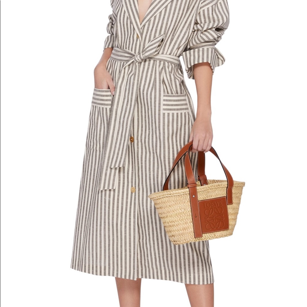 Loewe Tan and Brown Shoulder Bag